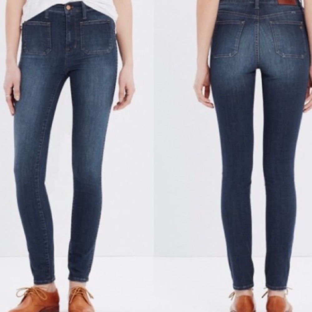 Madewell Skinny Sailor Jeans